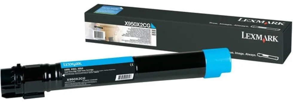 Toner LEXMARK X950X2CG 22K cyan