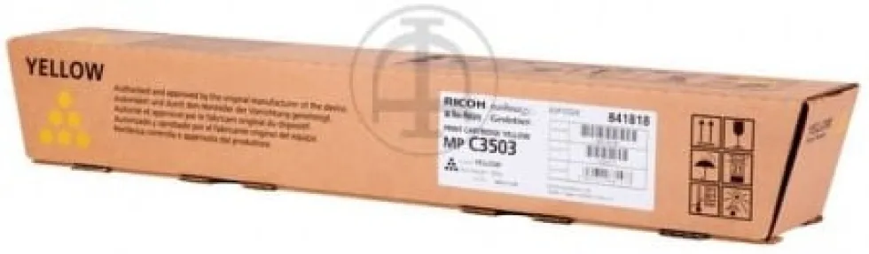 Toner RICOH 841818 18K gul