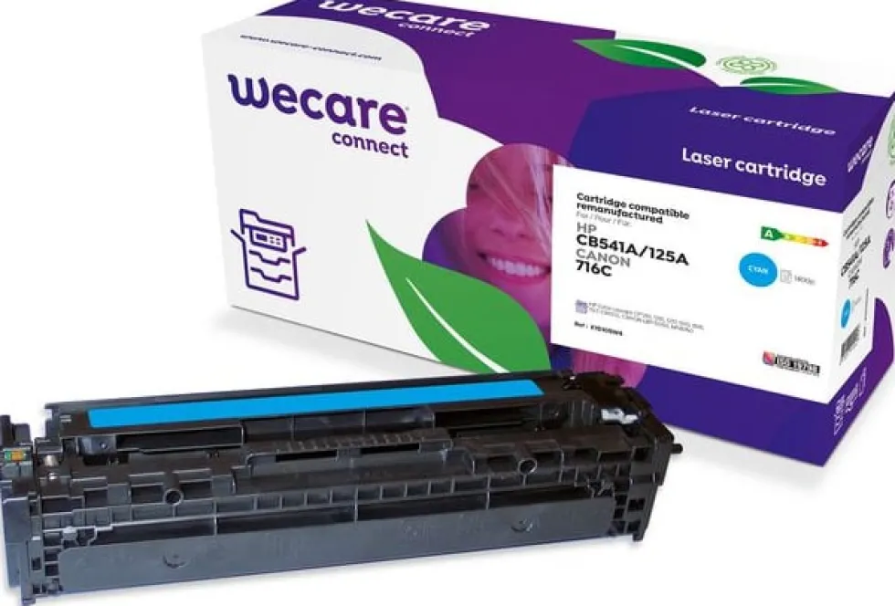 Toner WECARE HP CB541A/1979B002 1,4K cya