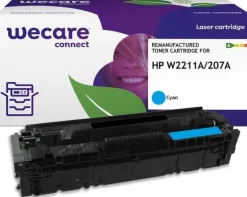 Toner WECARE HP W2211A 207A 1,25K cyan