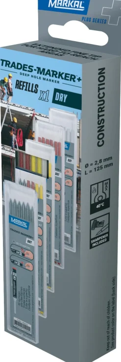 Trades-Marker+ Dry Refills (6) Mix Colors Retail