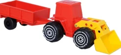 Traktor med släp PLASTO 33cm
