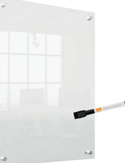 Transparent mini whiteboard vägg 60x45cm