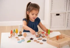 Träfigurer skog och djur 36/fp