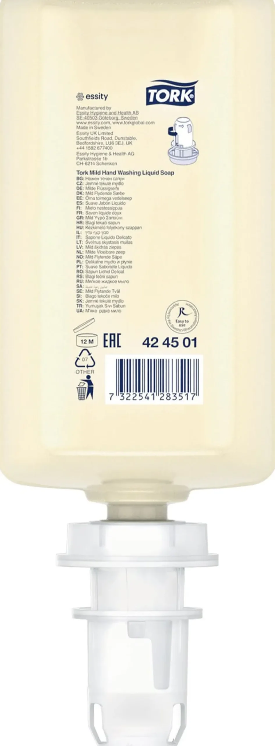 Tvål TORK S4 Mild 1L