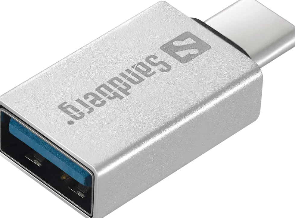 USB-C to USB 3.0 Dongle, Silver