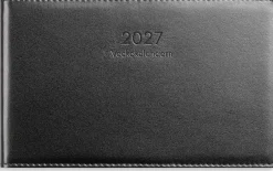 Veckokalendern 2027 skinn svart