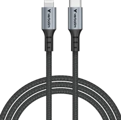 VERBATIM Sync N Charge USB C-Lightning 1.2m