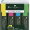 Överstrykningspenna FABER-CASTELL Textliner 48, 4-pack