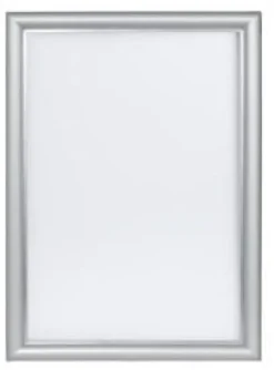 Väggram A4 15mm silver