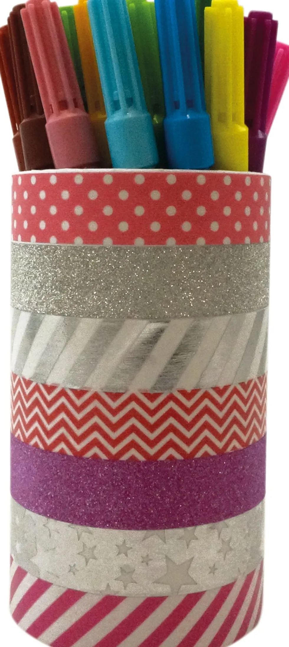 Washitape glitter 6/fp