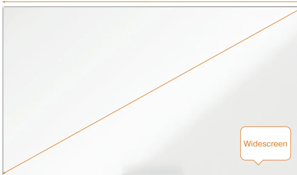 Whiteboard Impress. Pro Wide Stål NC 85''