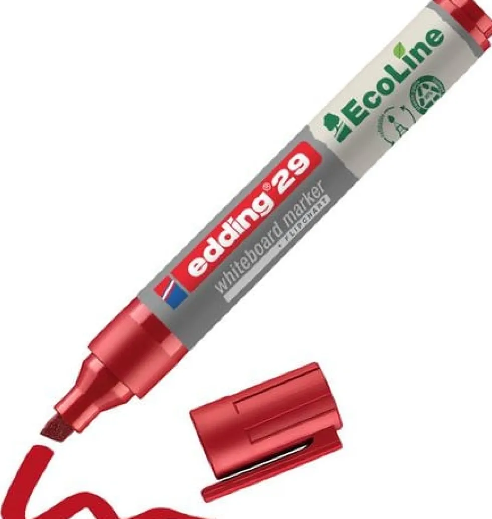 Whiteboardpenna EDDING Eco 29 röd