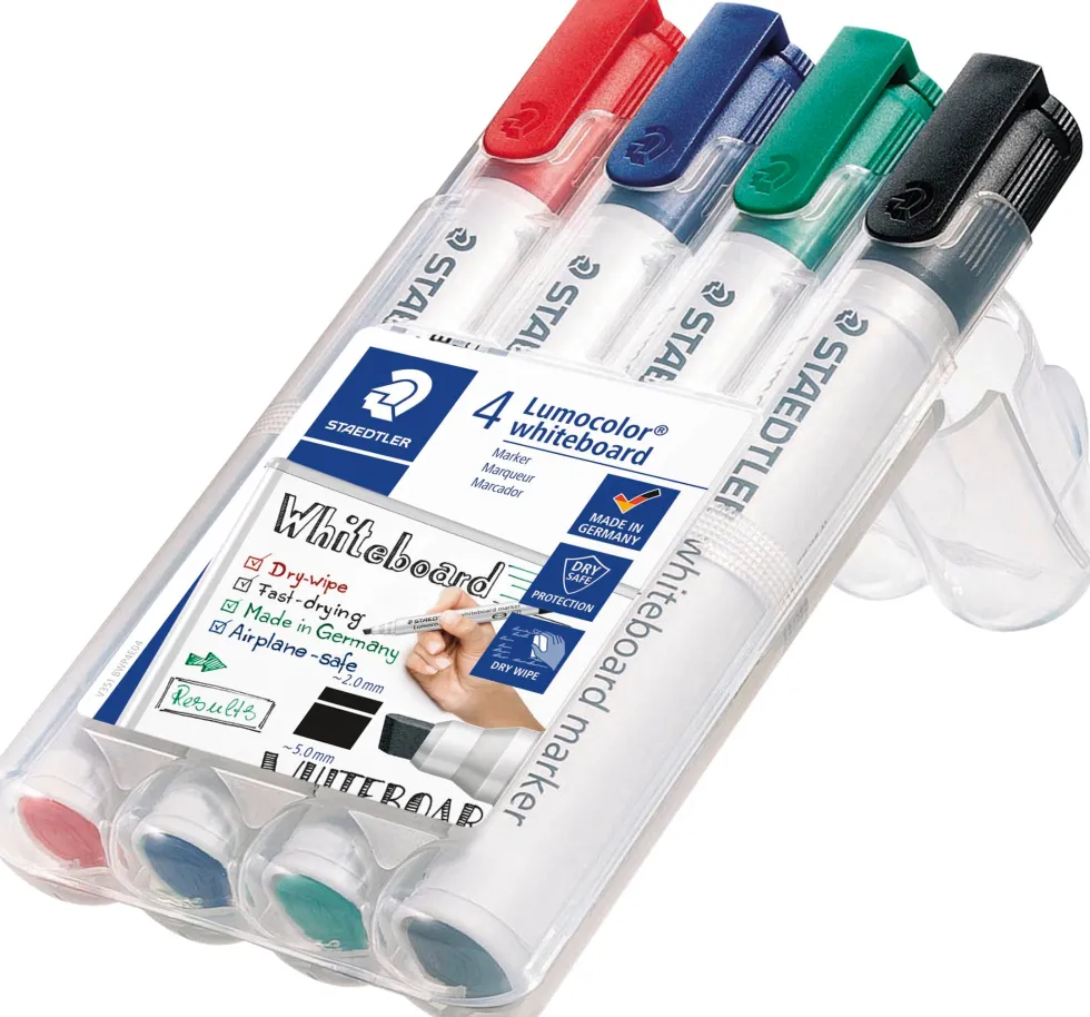 Whiteboardpenna LUMOCOLOR 351B sned 4/fp