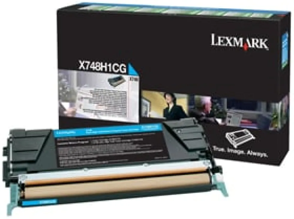 X748 toner cyan (prebate) 10K
