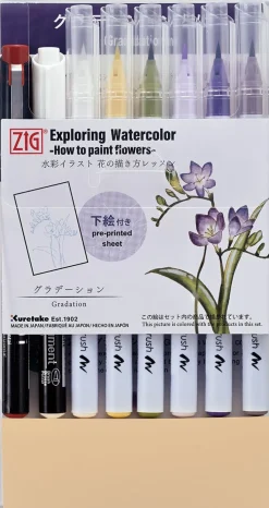 ZIG Exploring Watercolor, Gradation